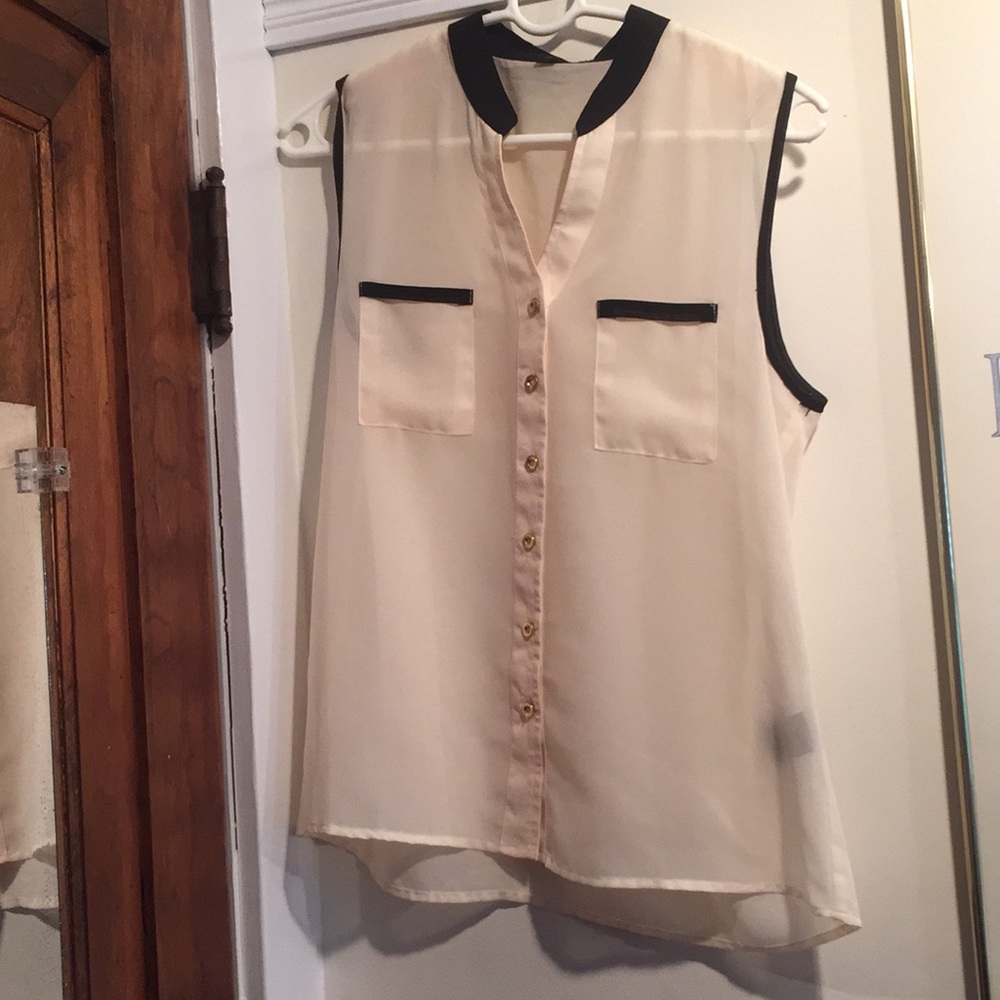 Sheer blouse